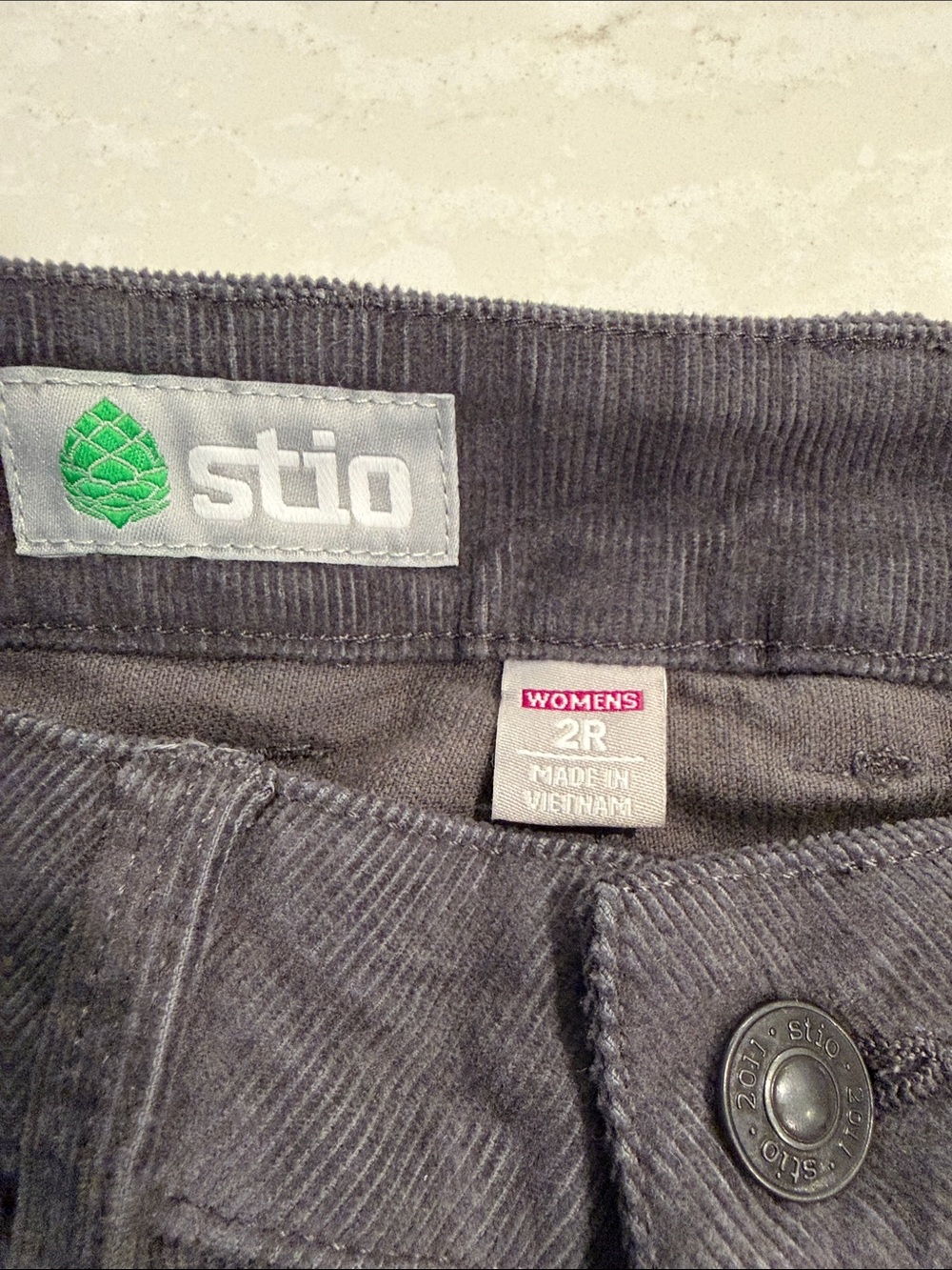 Stio Gray.Corduroy women's pants